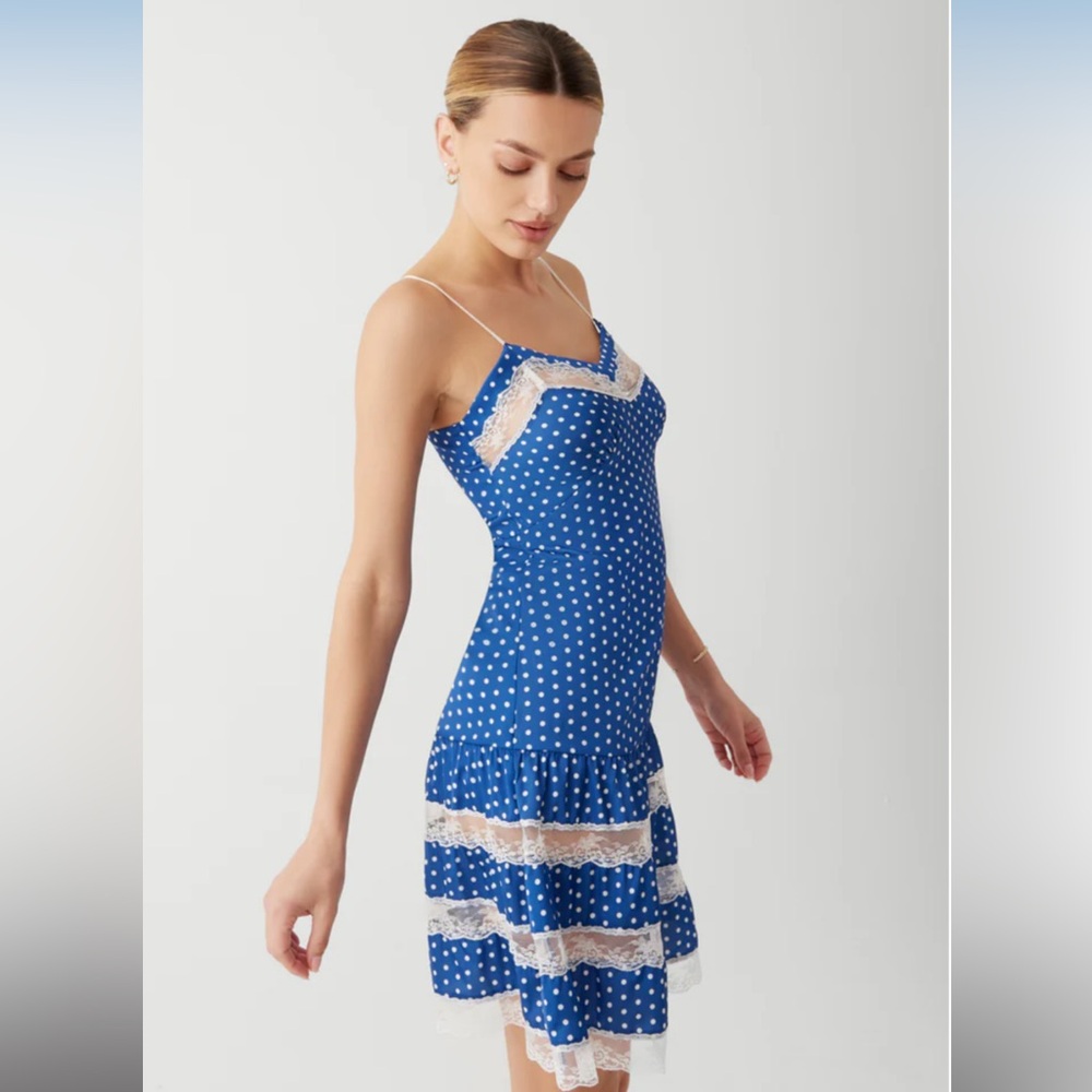 Frankie’s Bikinis Tennessee satin midi dress
